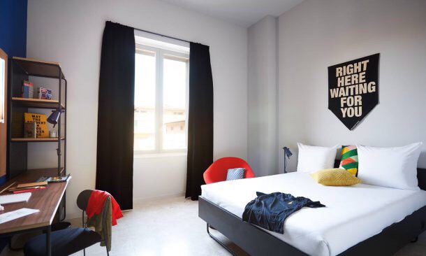 The Student Hotel Firenze concept hotel Interior design trend innovazione viaggiare hospitality design nuovi brand hotels Italia